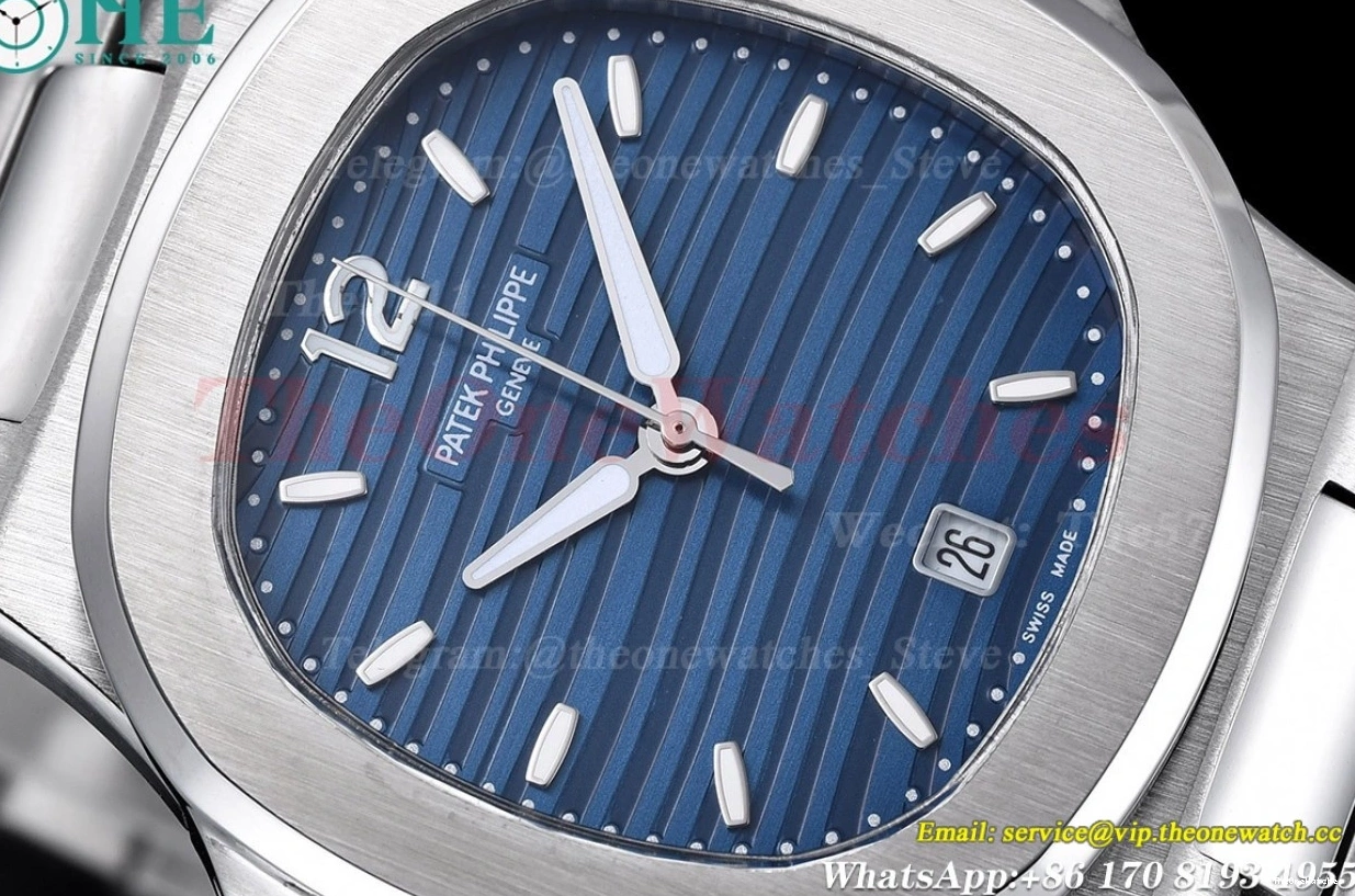 GDF 40mm Dial Nautilus SS  Bule  SS MY8215 0402